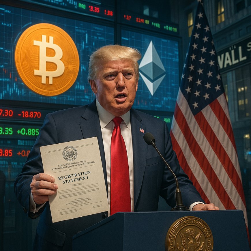 Trump Media Files Registration Statement for Bitcoin and Ethereum ETF