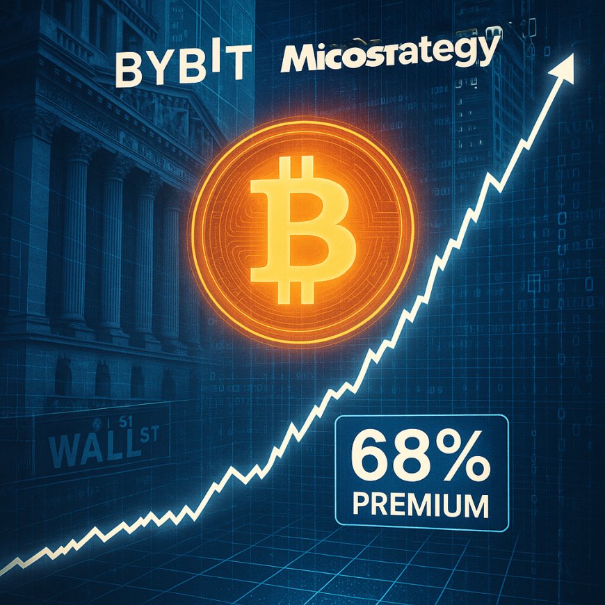 Bybit TradFi x Crypto Report: Strategy (MSTR) Trading at 68% Premium as Unique Leveraged BTC Proxy