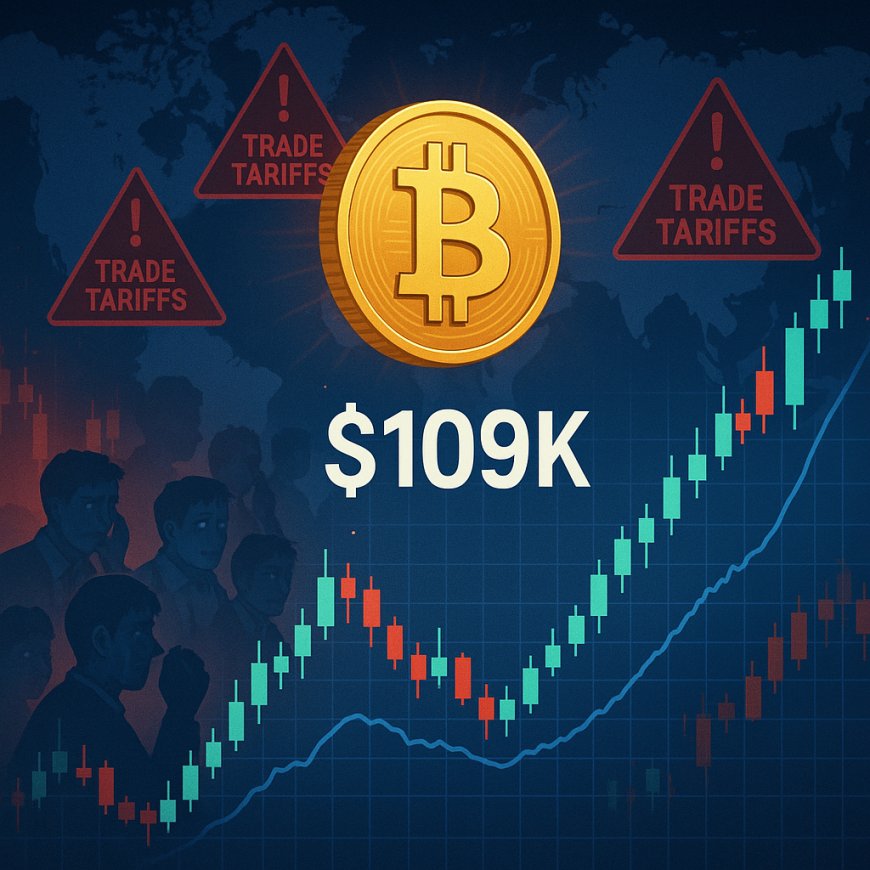 Bitcoin price today: sticks near $109k as traders await tariff fallout