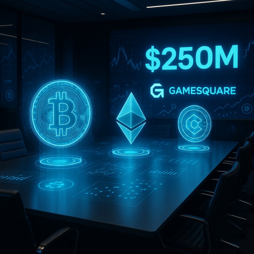 GameSquare increases crypto treasury authorization to $250 million